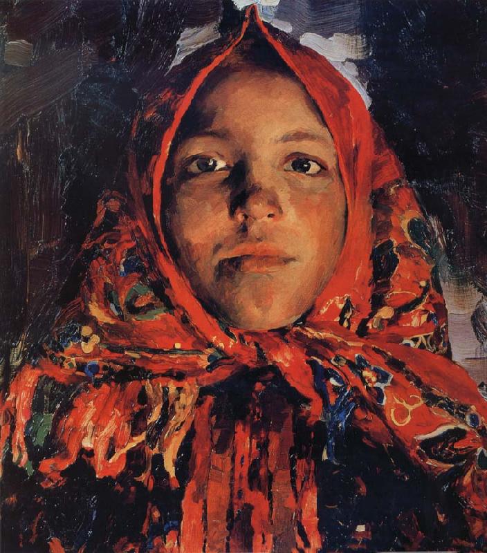 Filip Andreevich Malyavin Village girl oil painting picture